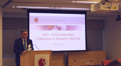 ASH-FDA Collaborative Workshop